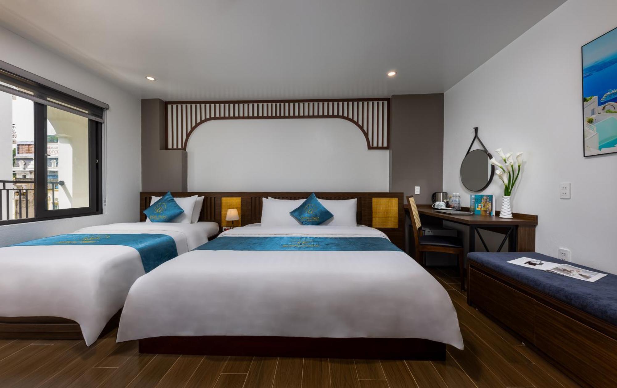 Cat Ba Green Pearl Hotel Dong Khe Sau Buitenkant foto